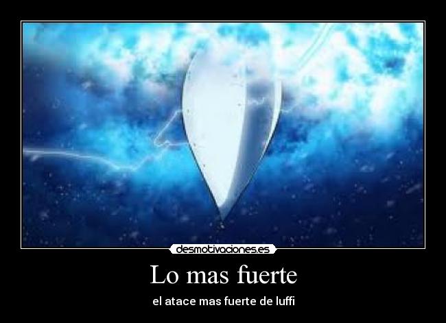 Lo mas fuerte - 