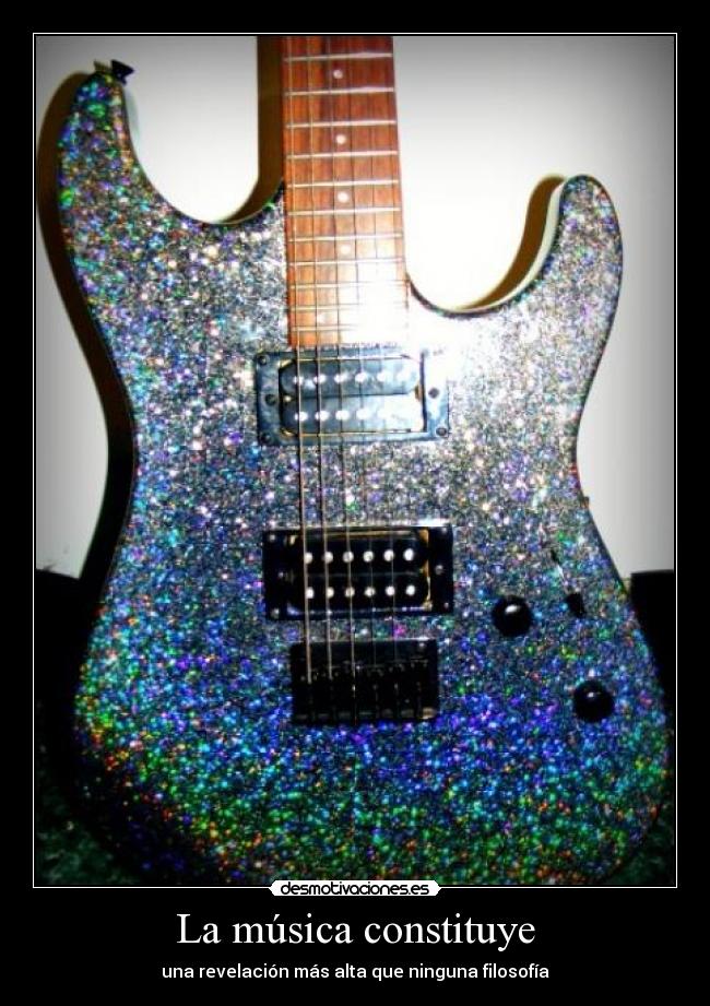 La música constituye -