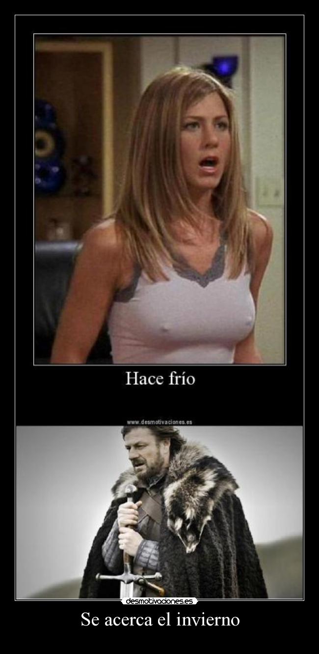 Se acerca el invierno -