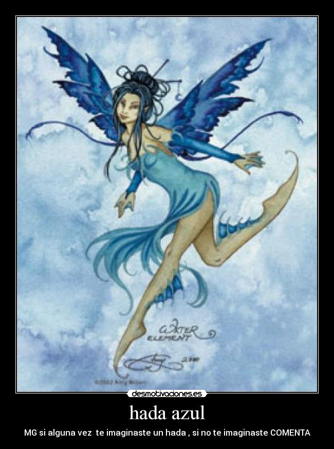 hada azul - 