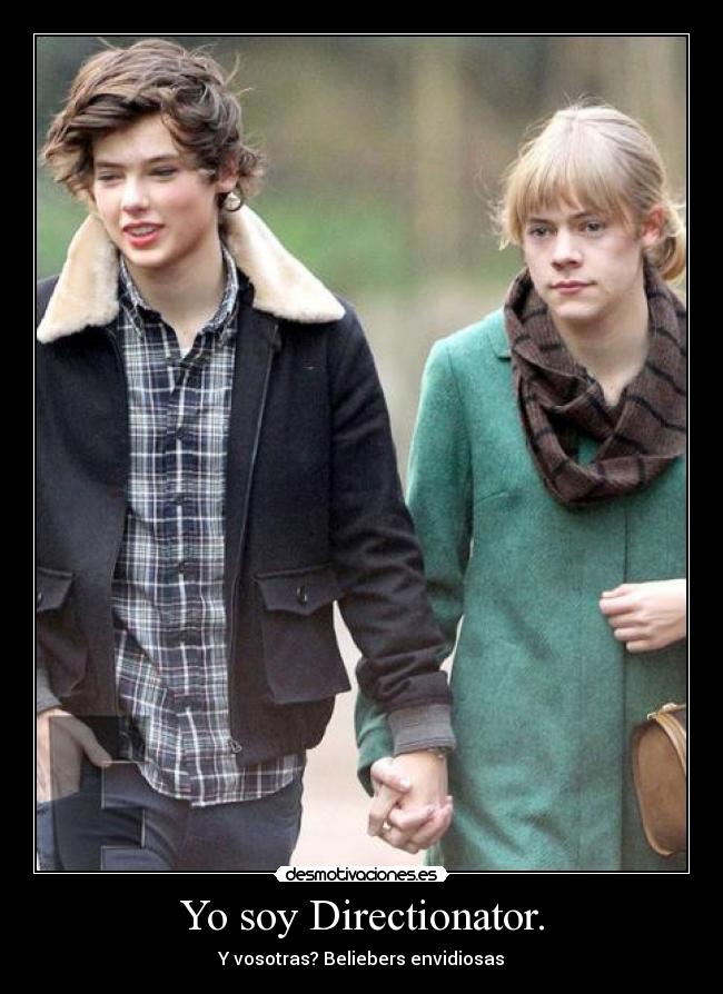 Yo soy Directionator. - Y vosotras? Beliebers envidiosas