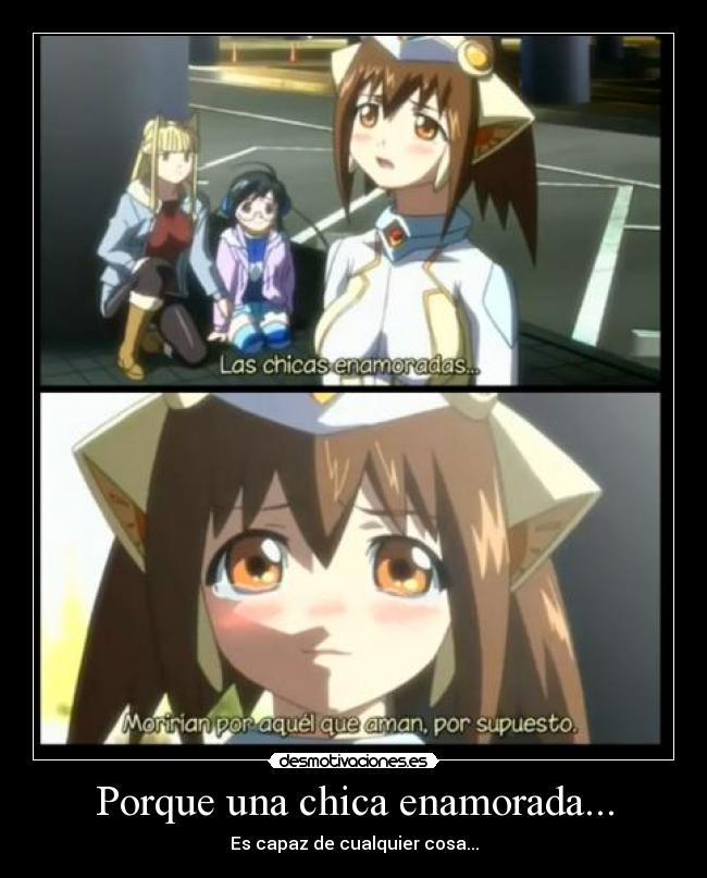 Porque una chica enamorada... - 