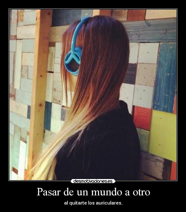 Pasar de un mundo a otro - 
