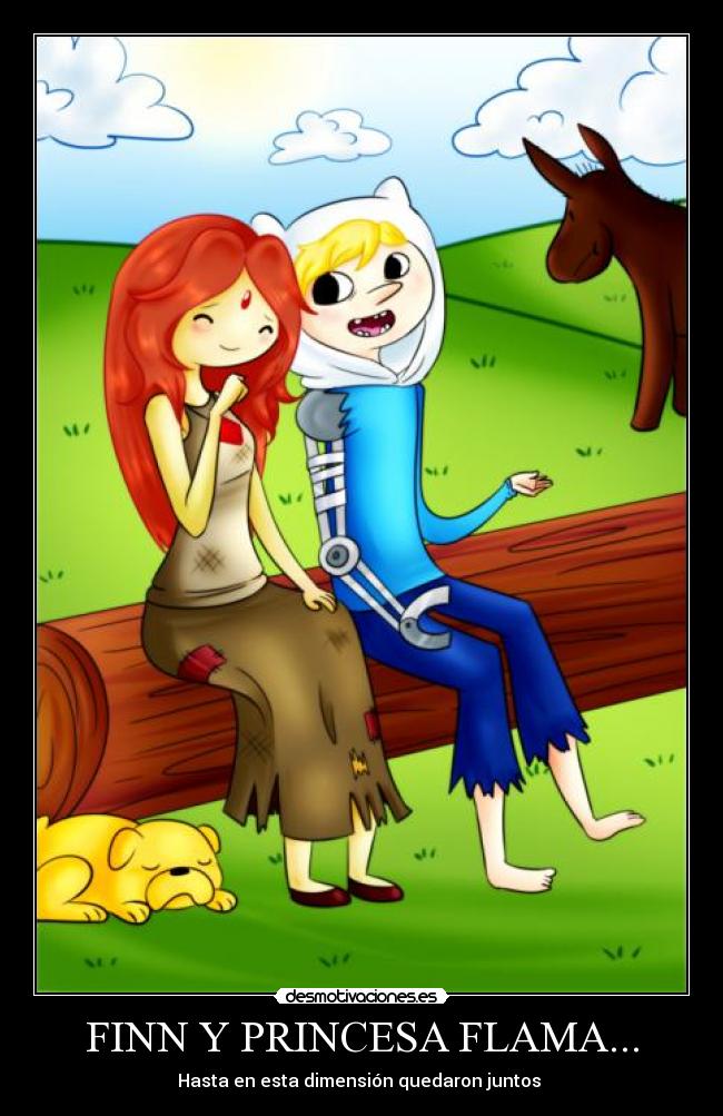 FINN Y PRINCESA FLAMA... -