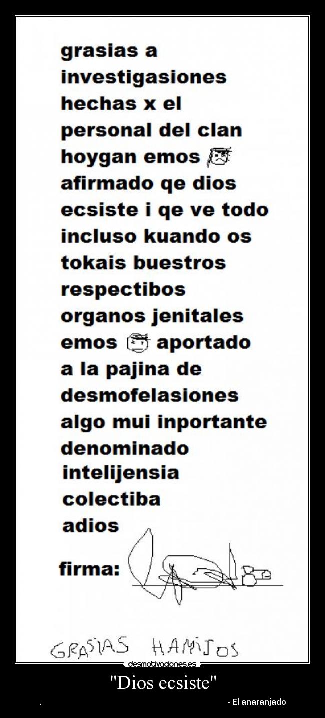 carteles dios clanhoygan hoygan clanpanchito fermineifiero desmotivaciones