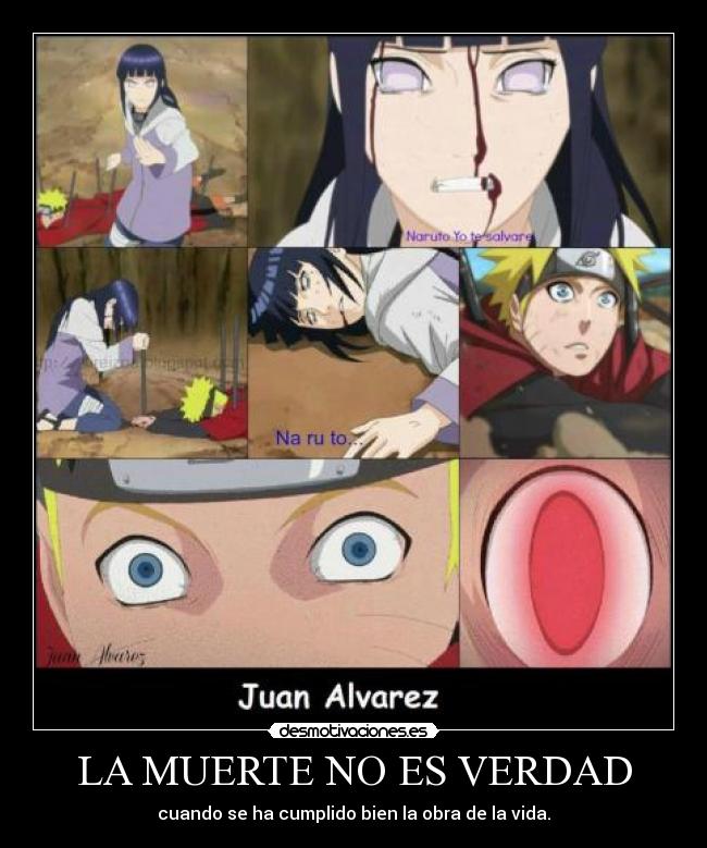 LA MUERTE NO ES VERDAD - cuando se ha cumplido bien la obra de la vida.