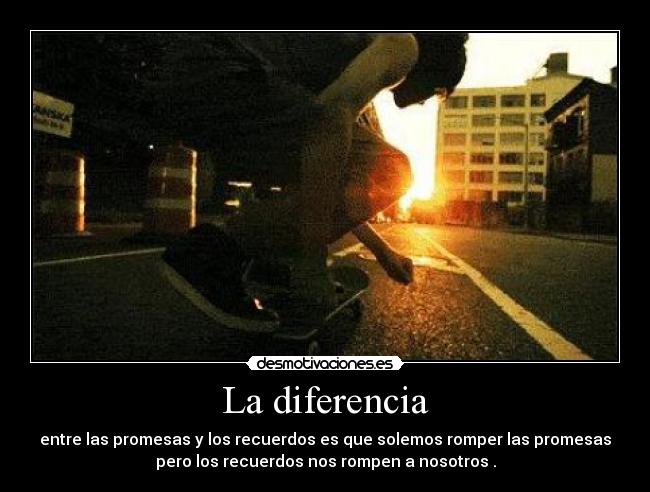 La diferencia -