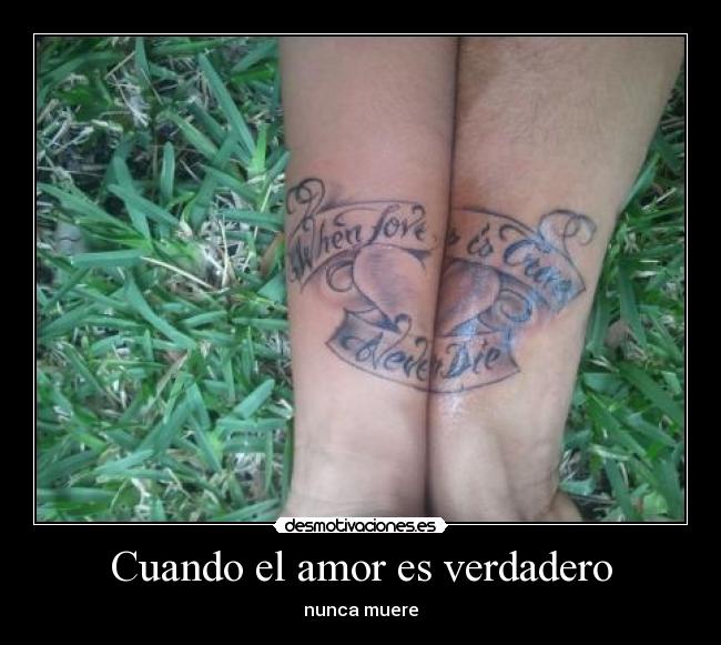 Cuando el amor es verdadero -