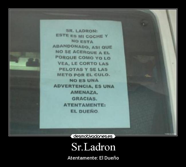 Sr.Ladron -