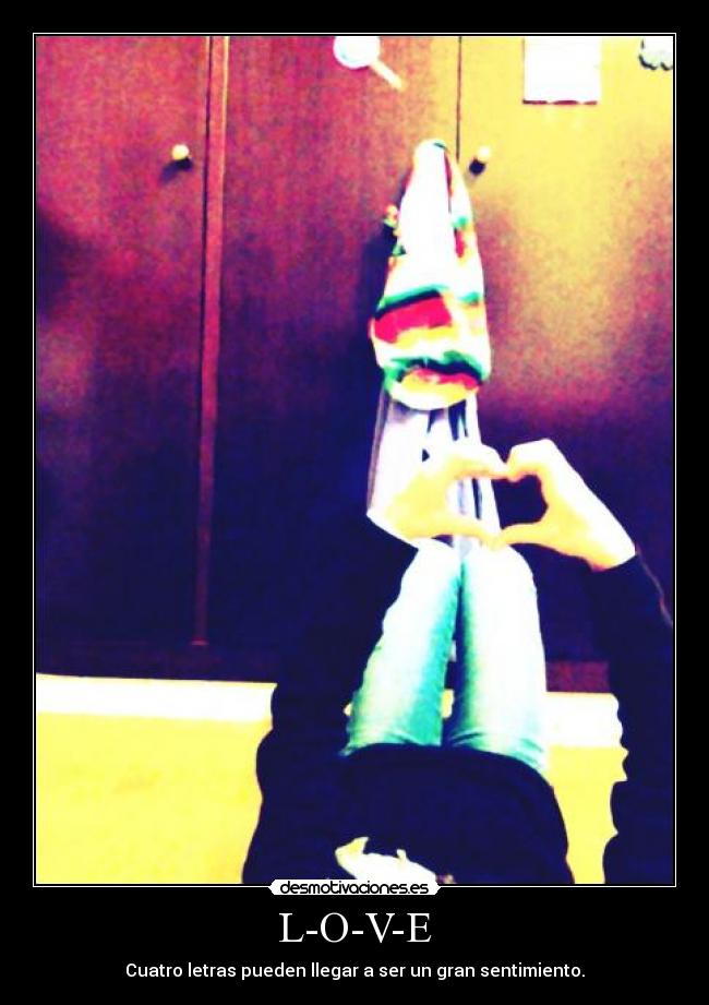 L-O-V-E -