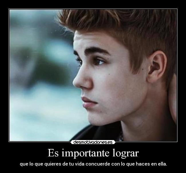 Es importante lograr - 