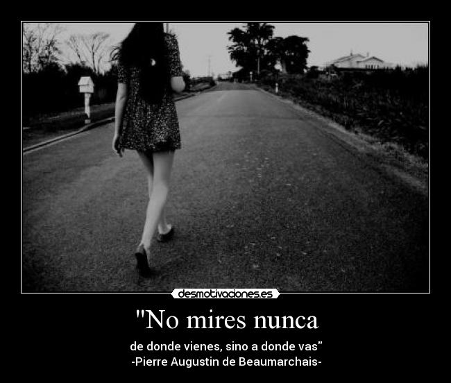 No mires nunca - 