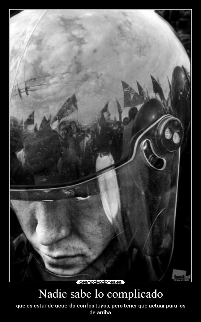 Nadie sabe lo complicado -