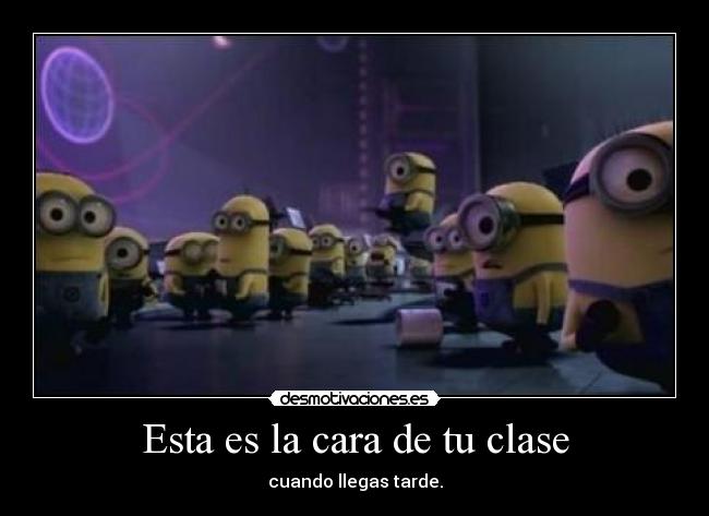 Esta es la cara de tu clase - 