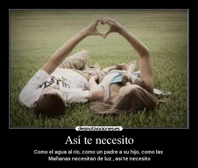 Así te necesito - 