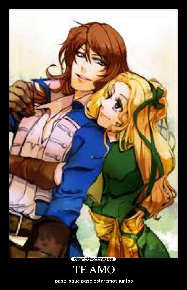 TE AMO - pase loque pase estaremos juntos