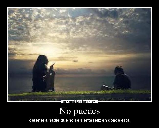 No puedes - 