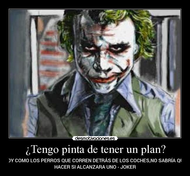 carteles joker desmotivaciones