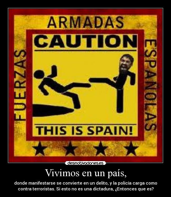 Vivimos en un país, - 