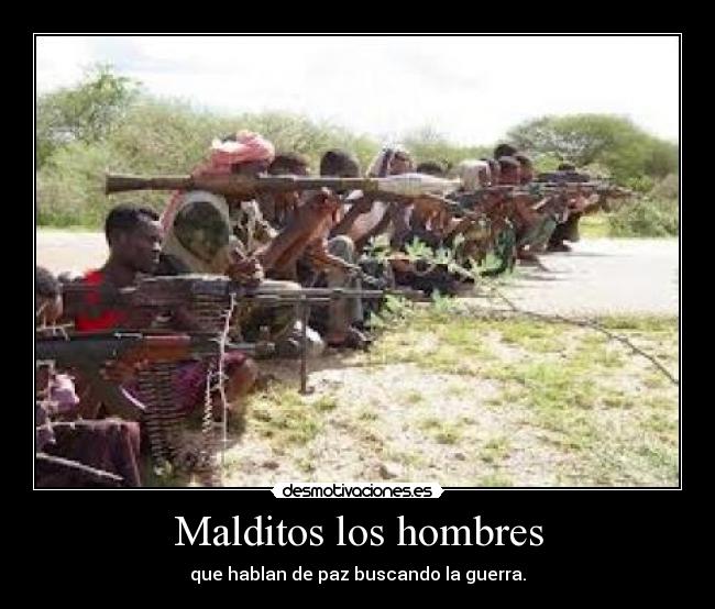 Malditos los hombres -
