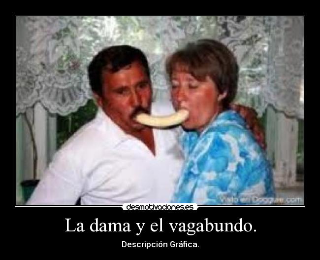 La dama y el vagabundo. -