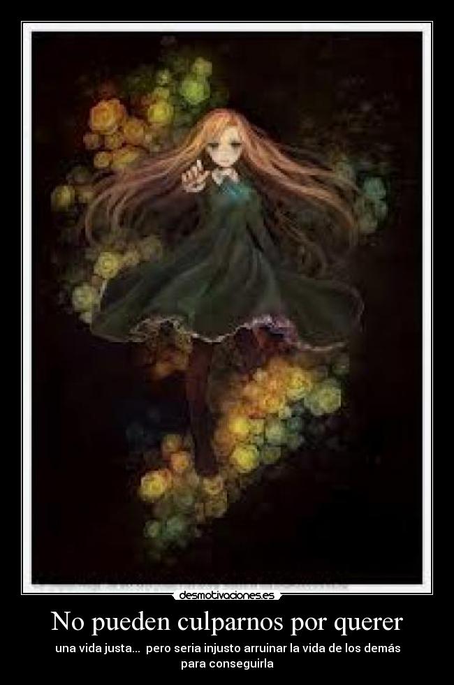 No pueden culparnos por querer - 