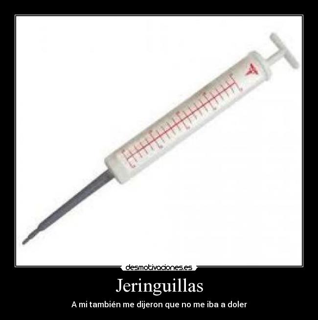 Jeringuillas -