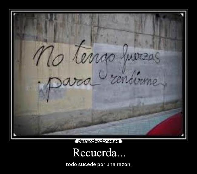 Recuerda... -