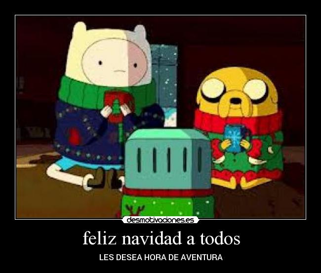 carteles navidad hora aventura desmotivaciones