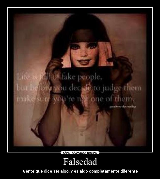 Falsedad -