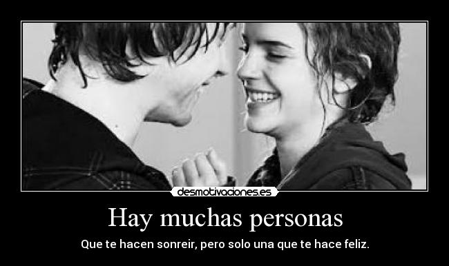 Hay muchas personas -