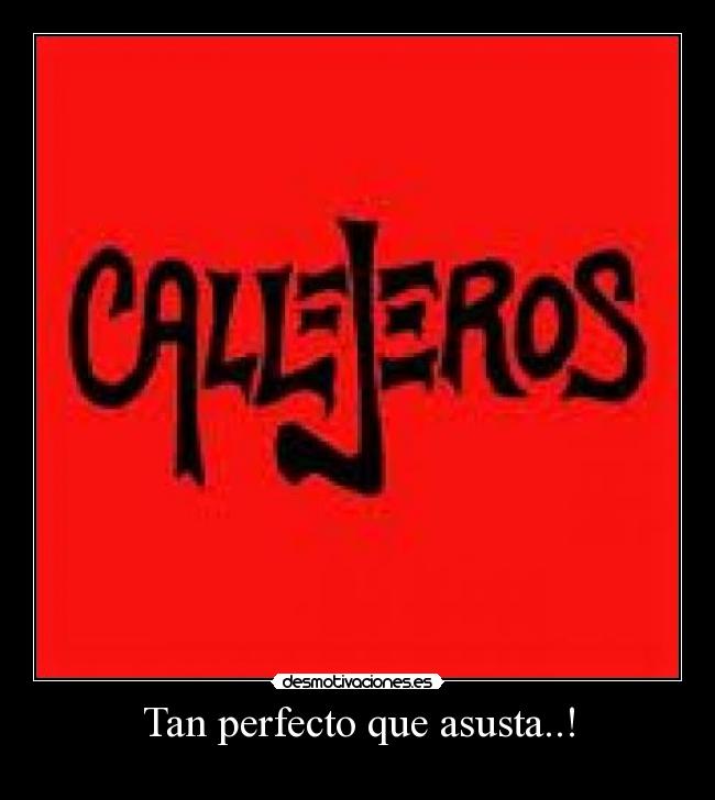 Tan perfecto que asusta..! -