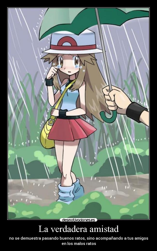 La verdadera amistad -