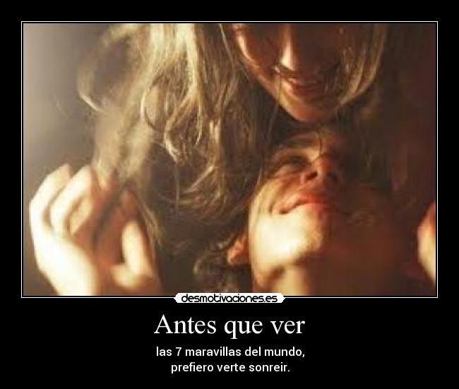 Antes que ver -