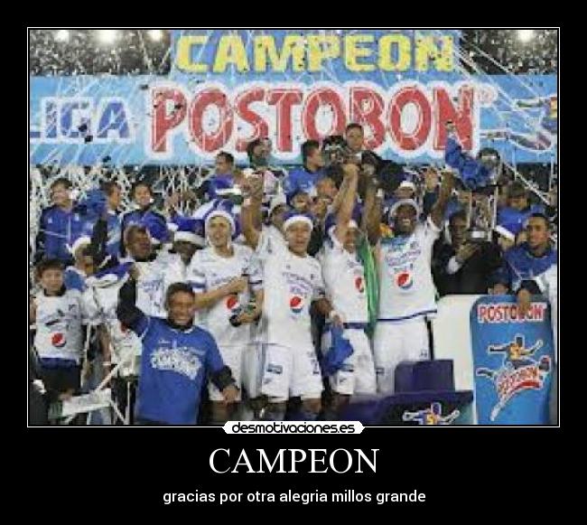 carteles campeones desmotivaciones