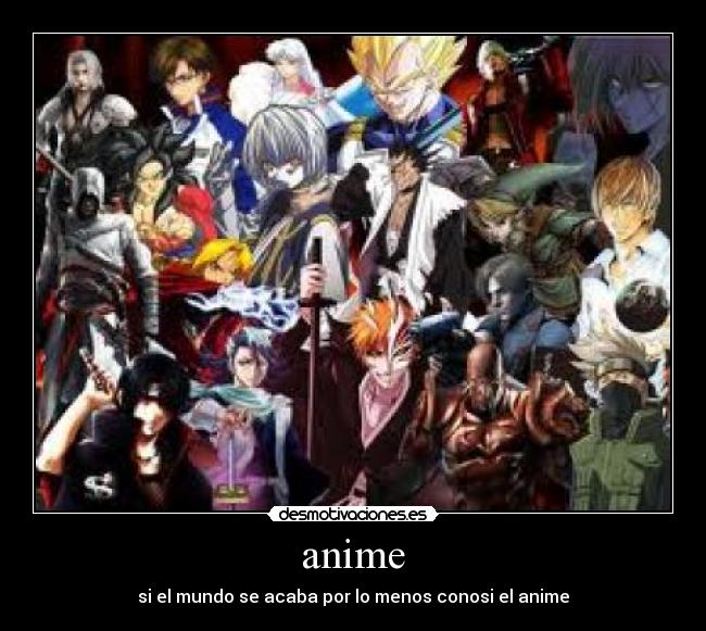 anime - si el mundo se acaba por lo menos conosi el anime