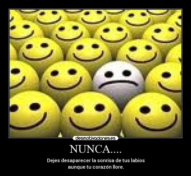 NUNCA.... - 