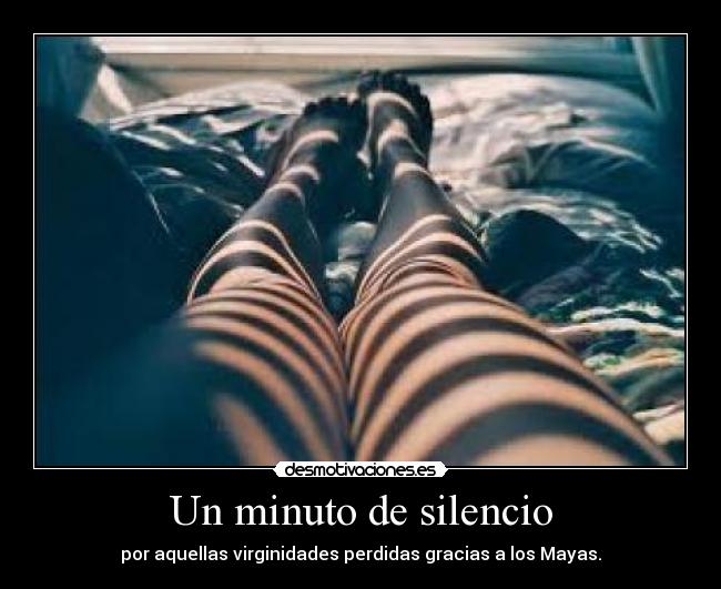 Un minuto de silencio -