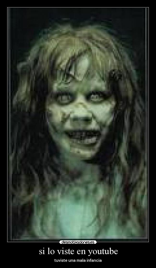 si lo viste en youtube -