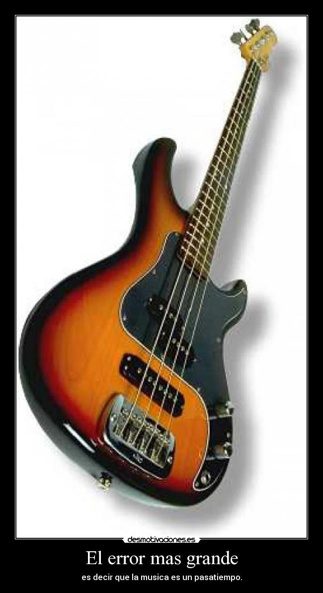 El error mas grande -