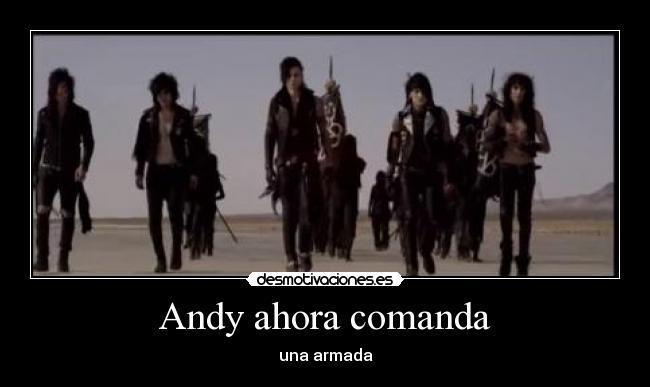 Andy ahora comanda - una armada