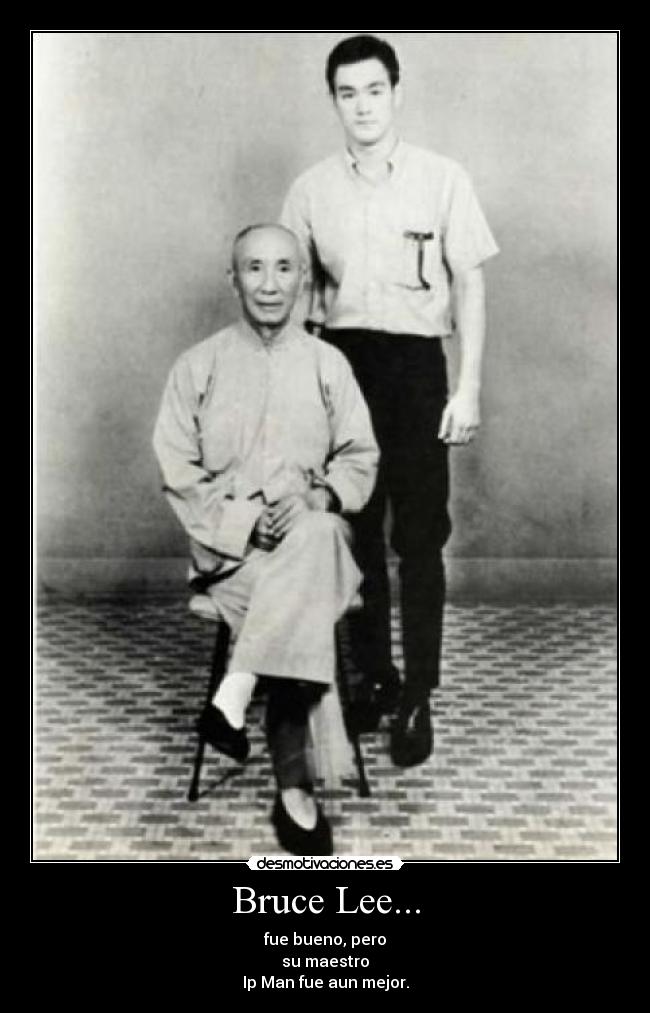 Bruce Lee... -