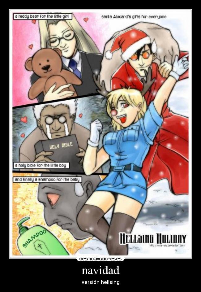 navidad - versión hellsing