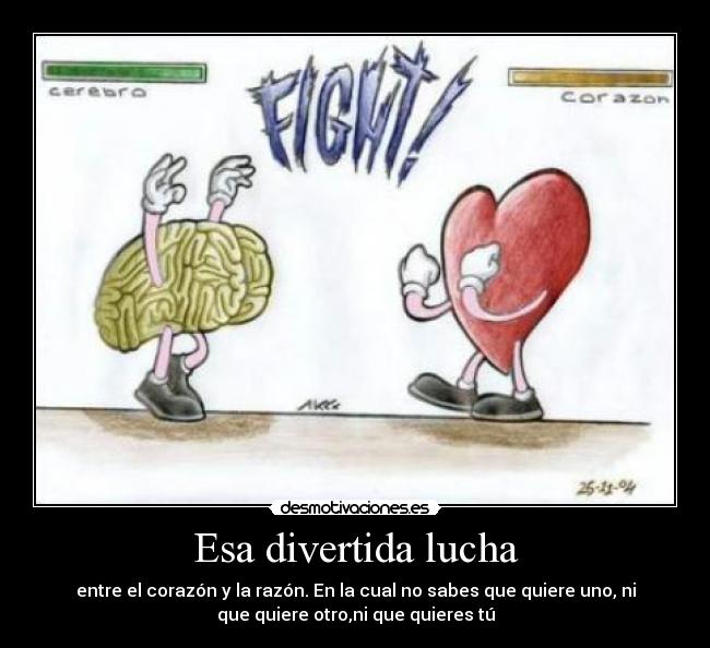 Esa divertida lucha - 