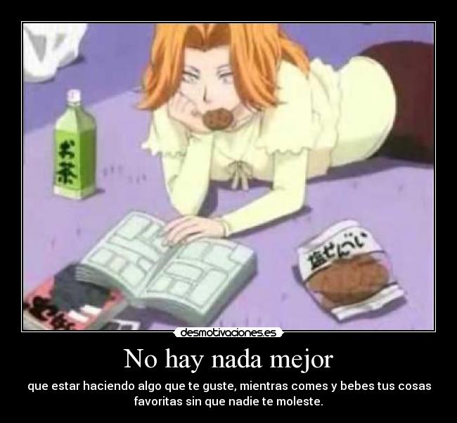 No hay nada mejor -