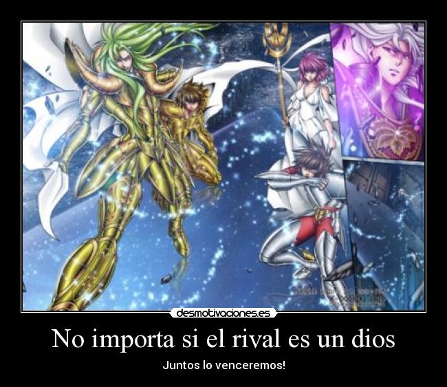 carteles dios saint seiya lost canvas sasha tenma pegaso shion aries regulus leo gold saint regulos desmotivaciones