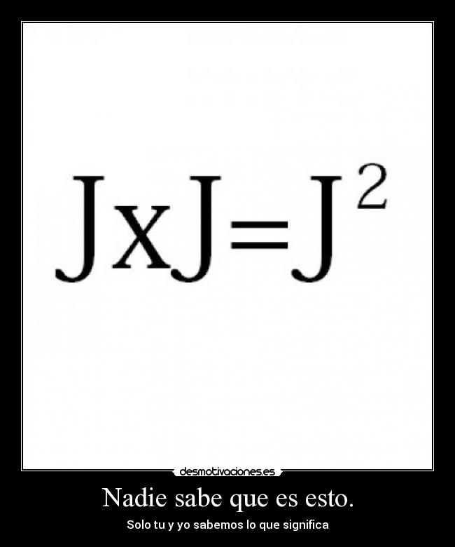 Nadie sabe que es esto. - 