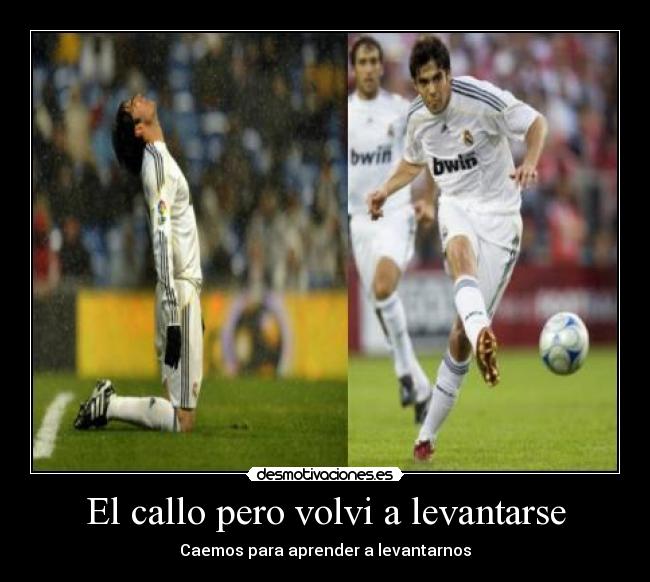 carteles kaka esteban desmotivaciones