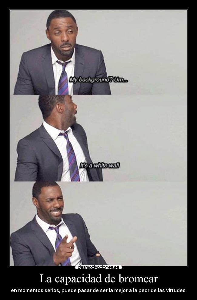 La capacidad de bromear -