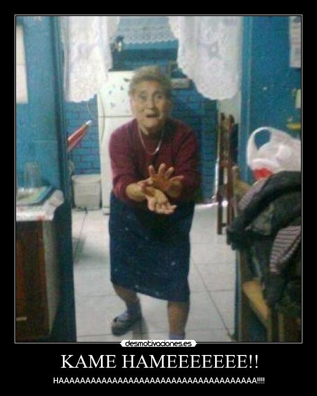 KAME HAMEEEEEEE!! -